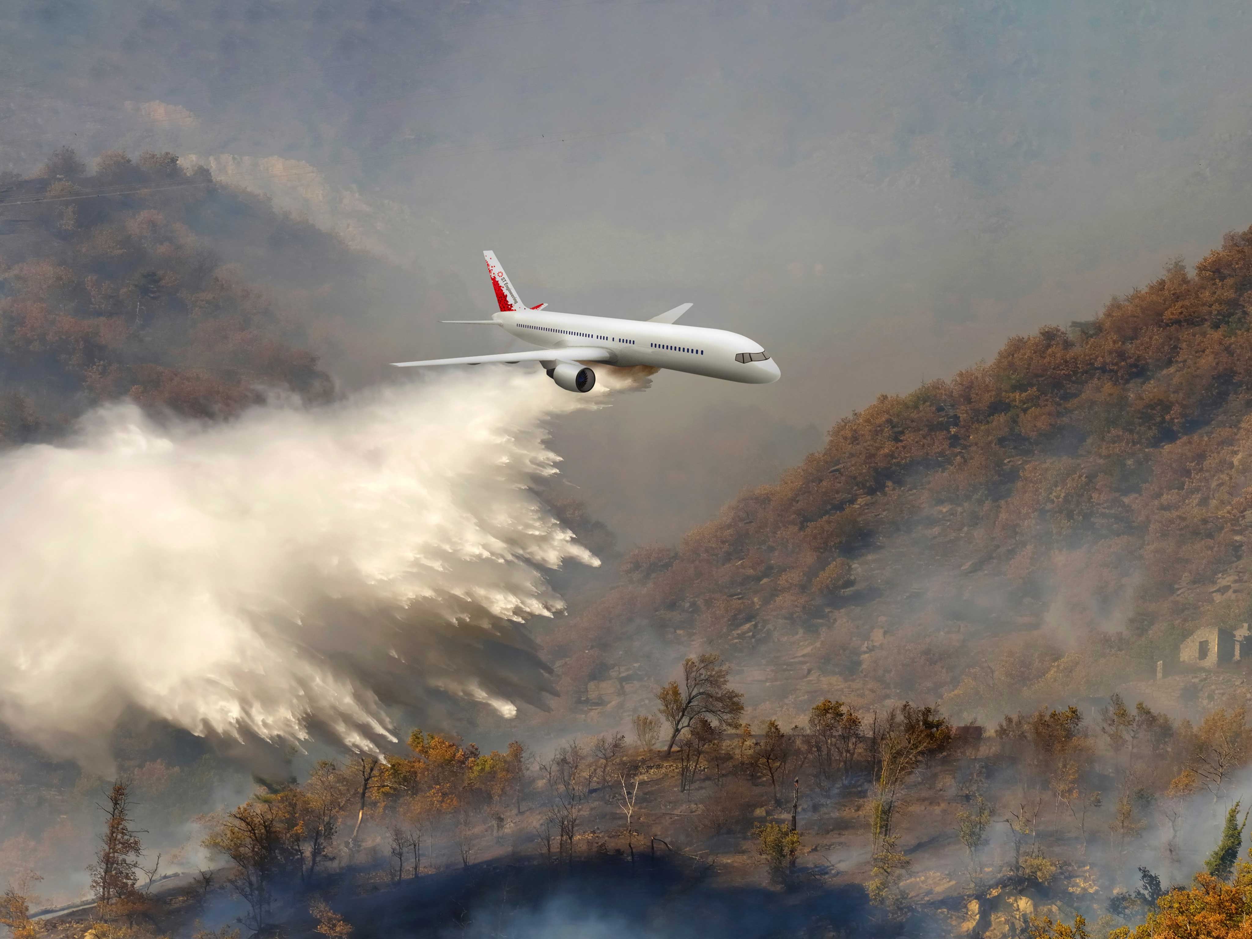 New 757P2T (Passenger-to-Tanker) aircraft